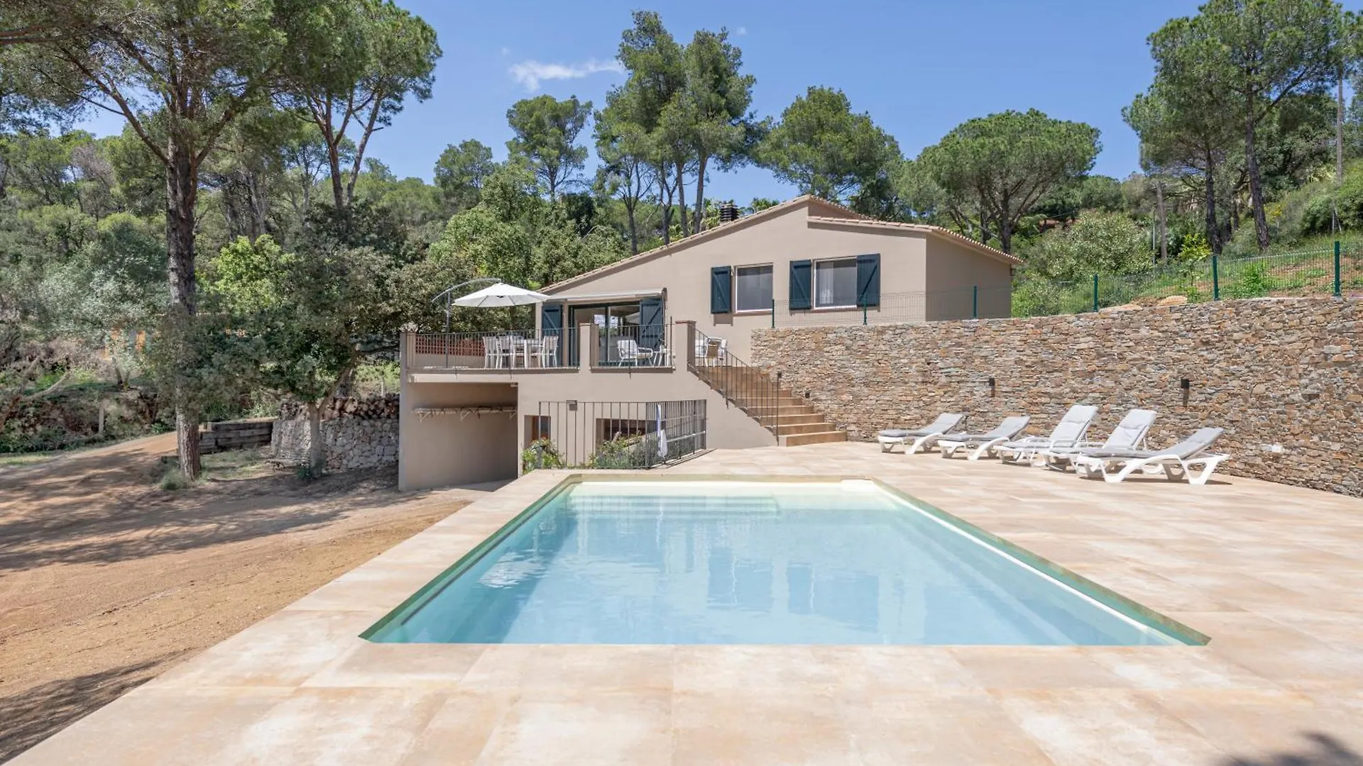 Сasa de vacaciones Villa Casa La Vinya Con Parking Y Piscina Palafrugell